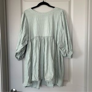 Free People Long Sleeve Mini Dress